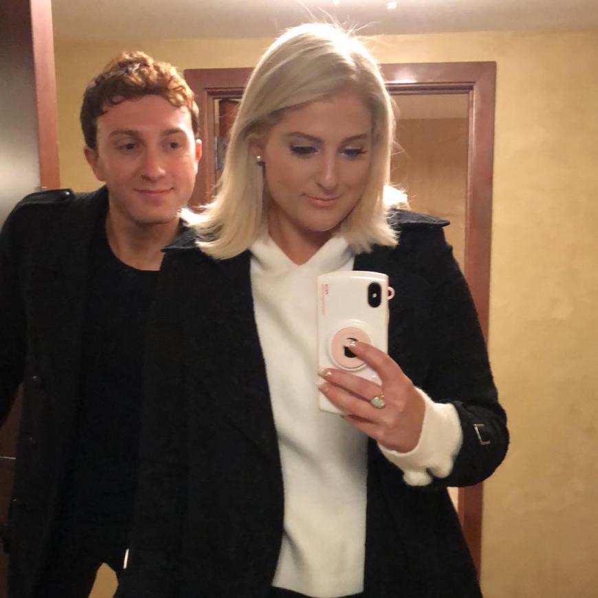 Dieses Foto postete Meghan Trainor vor dem Antragsvideo. Vermutlich wurde es direkt vor dem Heiratsantrag gemacht.