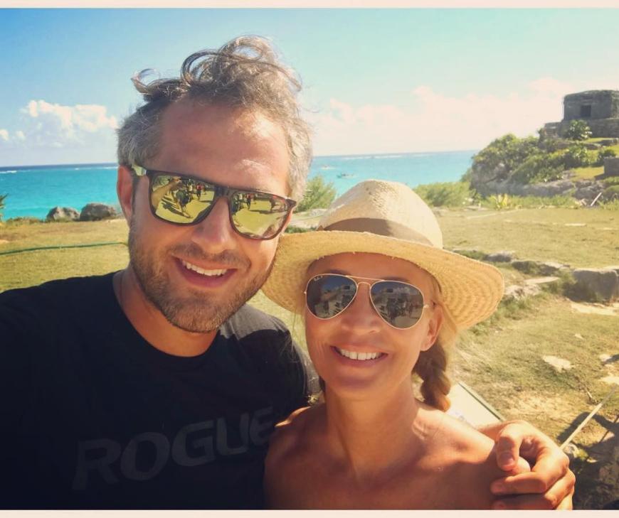 Caroline Beil und ihr Verlobter Philipp Sattler schicken Urlaubsgrüße aus Mexiko.