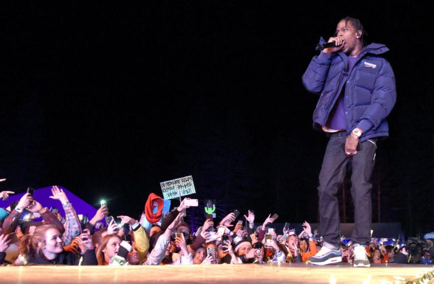 Vielleicht-Freund Travis Scott möchte nicht über die Schwangerschaft reden - dementiert sie aber auch nicht.