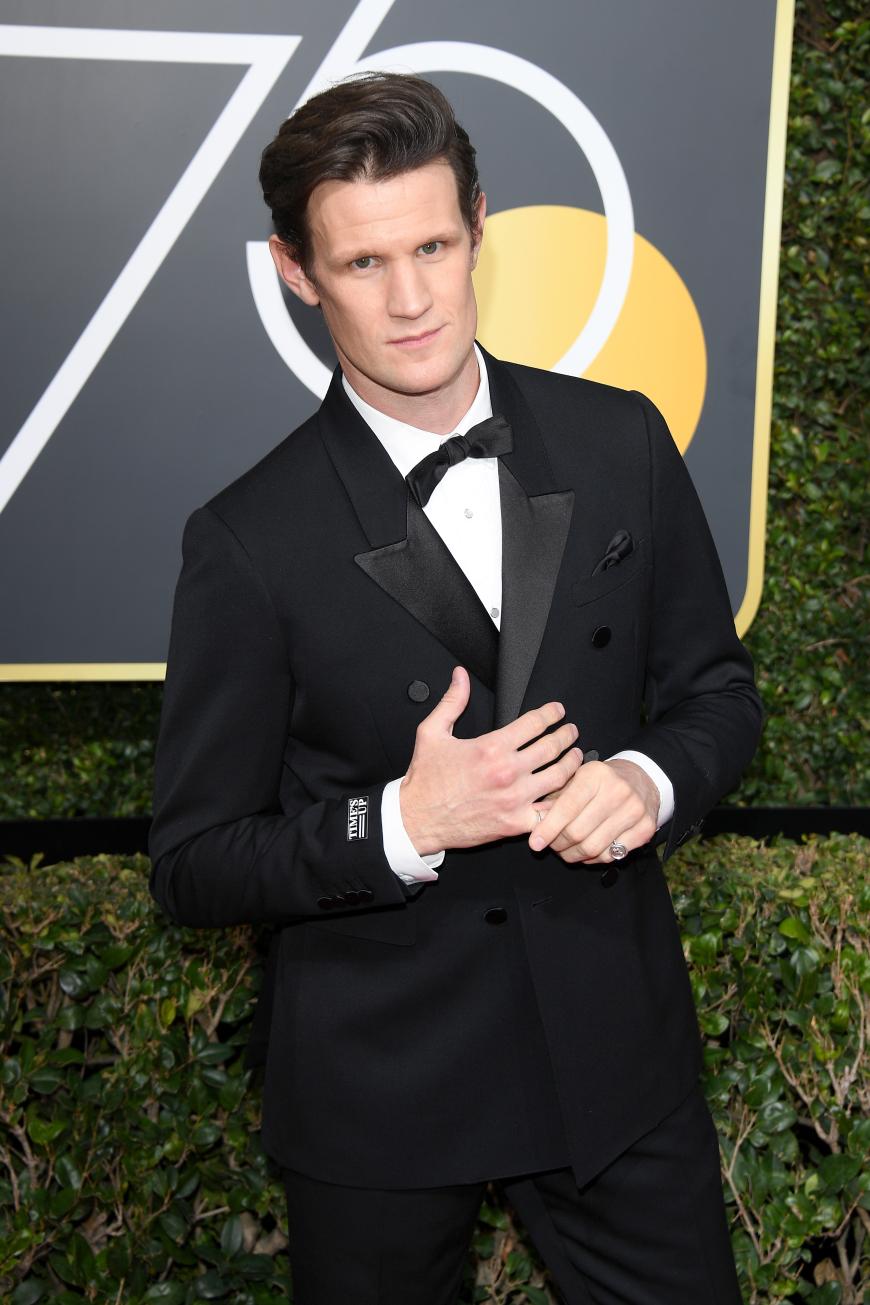 Matt Smith wählte, wie einige andere Gäste der Veranstaltung, einen