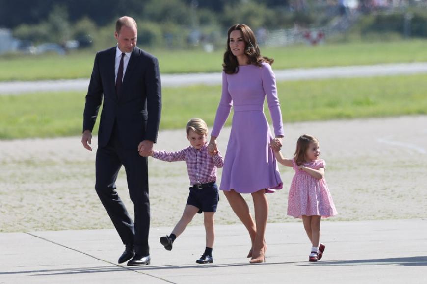Im Sommer besuchte Prinzessin Charlotte mit ihrer Familie auch Hamburg.