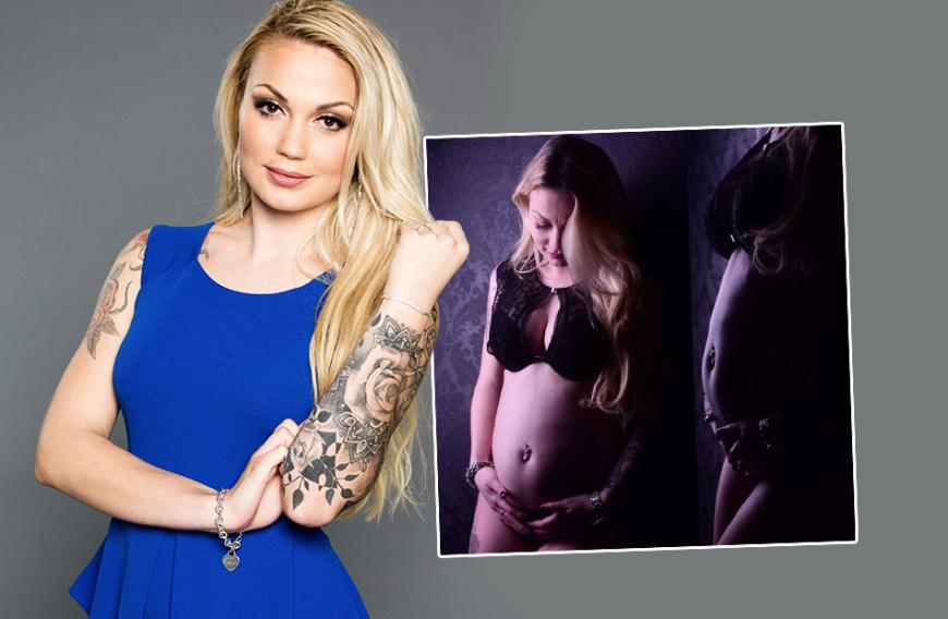 Dieses Foto lässt keine Zweifel mehr übrig: „Bachelor“-Kandidatin Angie ist im sechsten Monat schwanger.