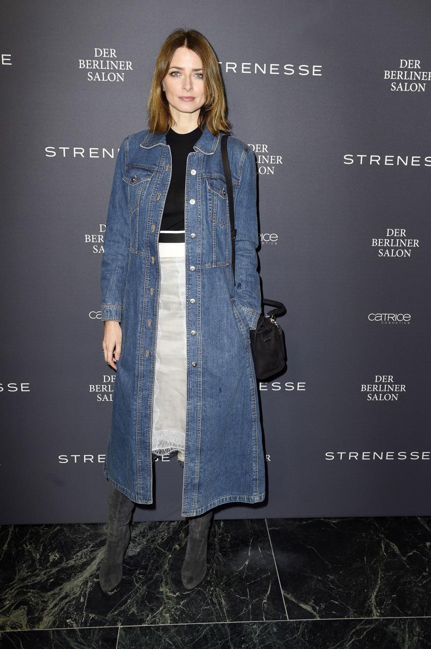 Model Eva Padberg bei der Strenesse Fashion Show auf der Berlin Fashion Week