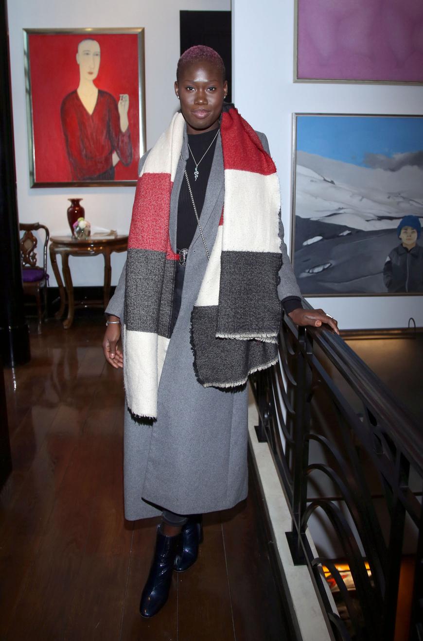 Ex-GNTM-Kandidatin Aminata Sanogo beim Thomas Sabo Press Cocktail im Rahmen der Berlin Fashion Week