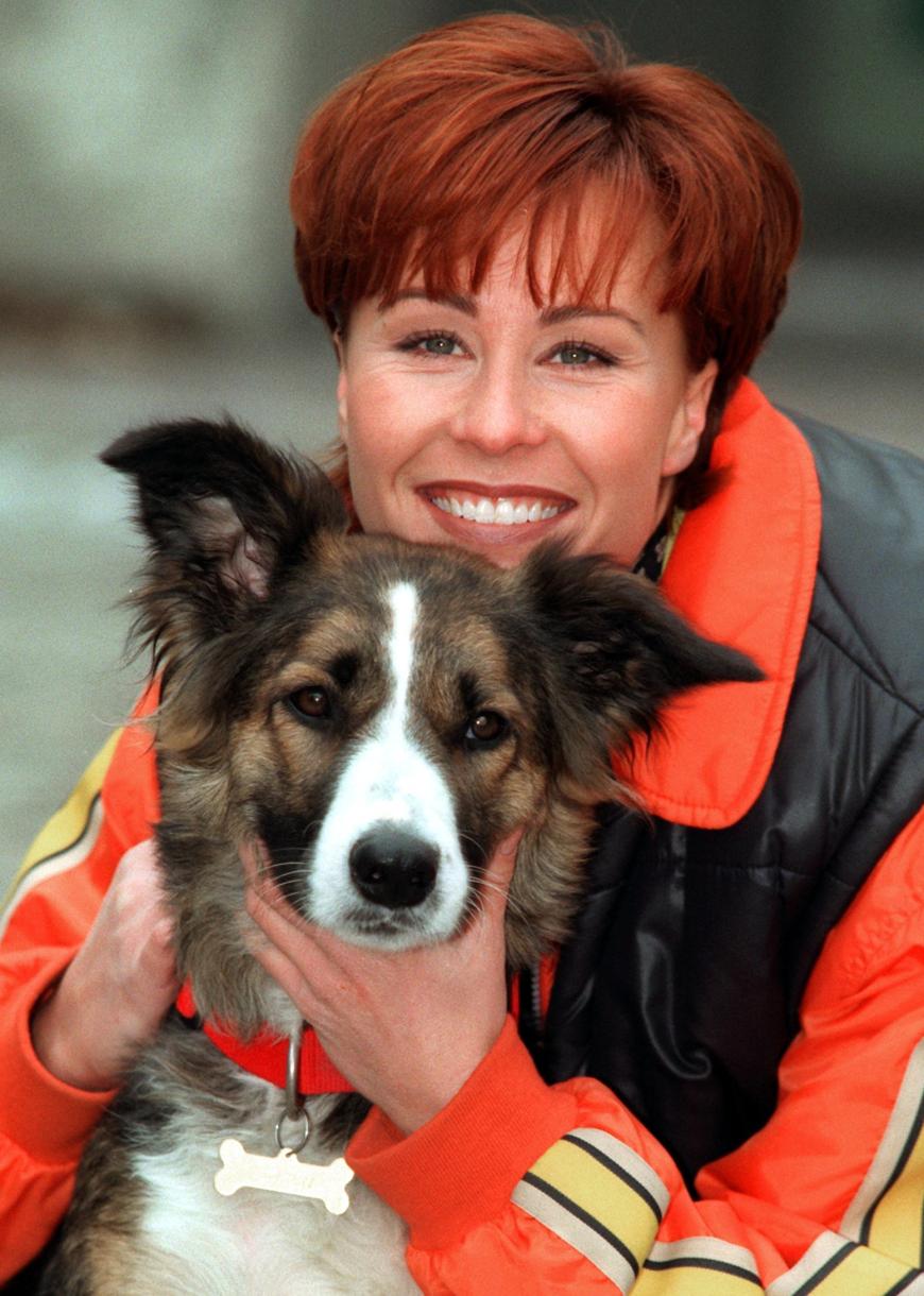 Immer an ihrer Seite: Ihr geliebter Hund, der Border Collie
