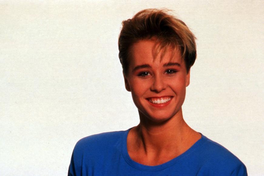 Das älteste Foto, das wir ausbuddeln konnten: 1989 begann Sonja Zietlow als eine der ersten Frauen in der Bundesrepublik eine Ausbildung zur Verkehrsflugzeugführerin in Bremen. Nach Abschluss ihrer Ausbildung flog sie zwei Jahre lang für die Lufthansa.