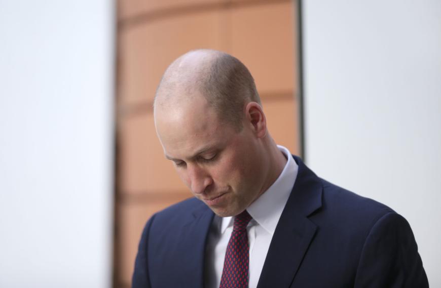 Prinz William schnitt die Seitenpartien seiner Haare so kurz, dass sie sich optisch nicht mehr maßgeblich von der