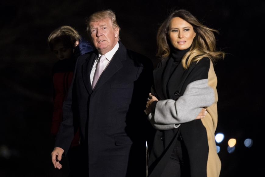 Bei gemeinsamen Auftritten wirken Donald und Melania Trump oft distanziert.