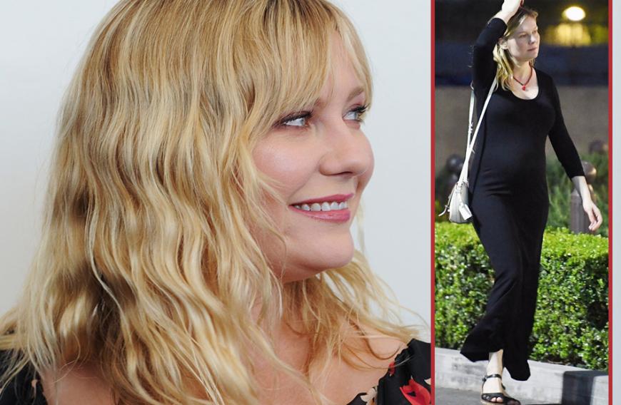Lange hat es gedauert, jetzt erwartet Kirsten Dunst ihr erstes Kind.