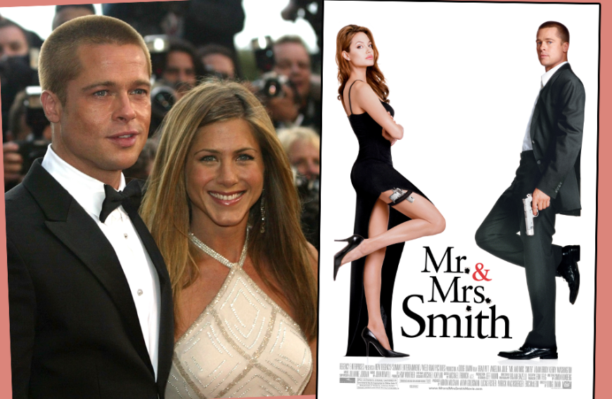 Nach sieben Jahren Beziehung und zwei Jahren Ehe mit Jennifer Aniston, 48, ließ sich Brad Pitt, 54, 2005 auf eine heiße Liaison am Set von „Mr. & Mrs. Smith“ mit Angelina Jolie, 42, ein.