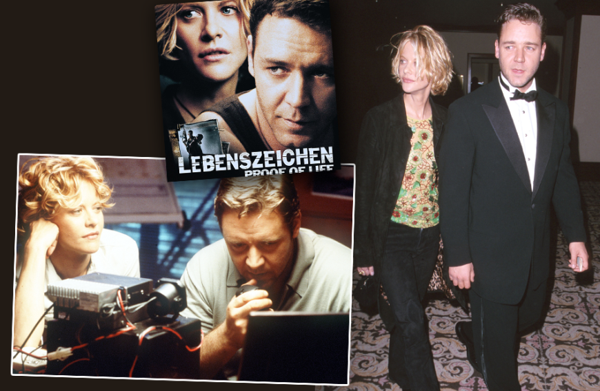 Meg Ryan, 56, galt immer als die unschuldige, süße Blondine. Doch das sollte sich im Jahr 1999 ändern, als medienwirksam die Affäre der Schauspielerin mit ihrem Kollegen Russell Crowe, 53, am Set von „Lebenszeichen“ publik wurde.