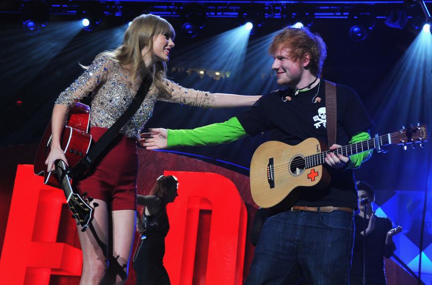Taylor und Ed treten seit Jahren immer mal wieder gemeinsam auf.