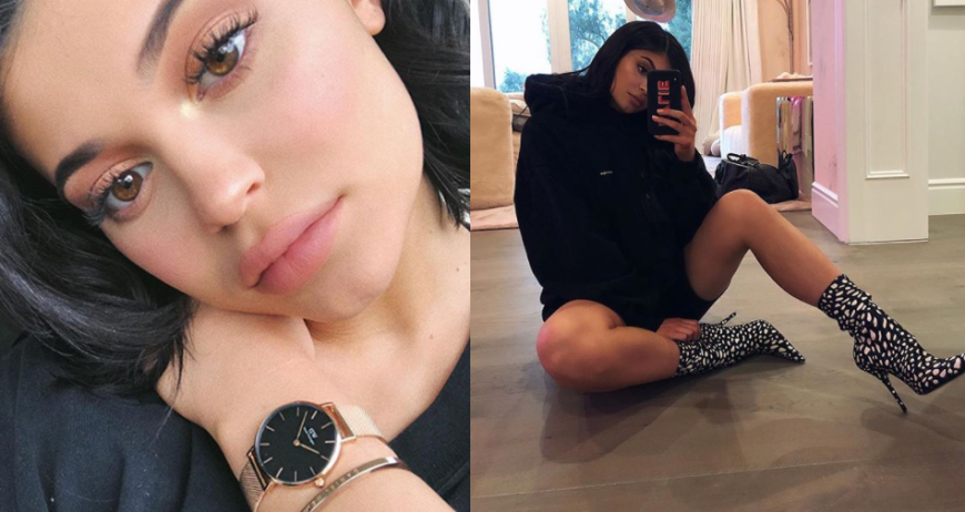 Kylie Jenner zeigt auf dem rechten Bild ihren After-Baby-Body, der alles andere als schlimm ist!