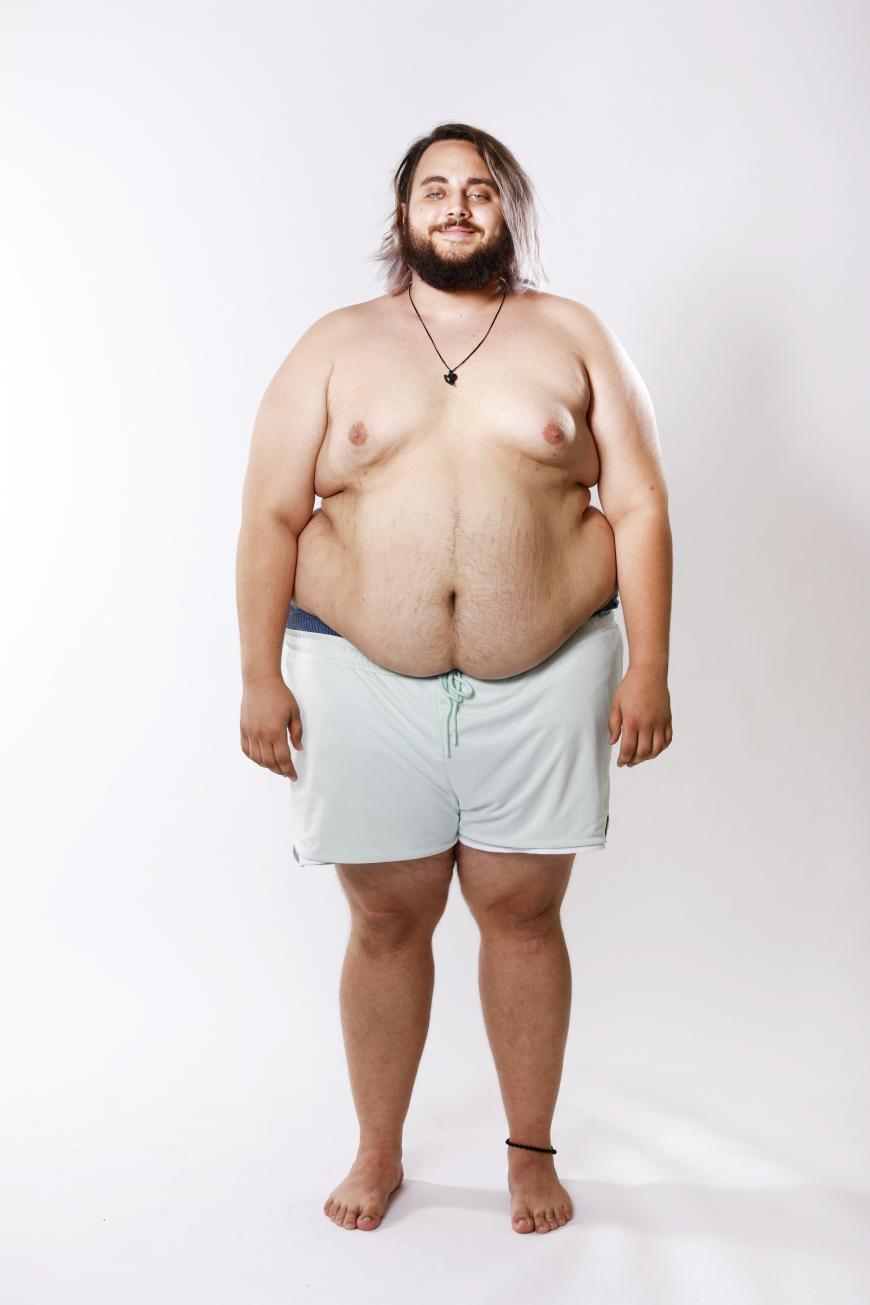 Christos, 23, aus Ketsch startet mit einem Gewicht von 179,4 Kilo.