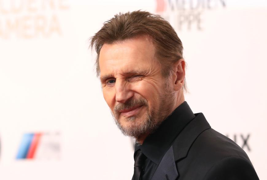 Einer der größten Stars des Abends: Hollywood-Schauspieler Liam Neeson.