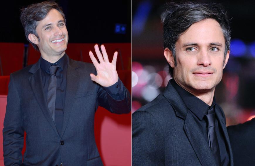 Hallo Berlin! Der schöne Gael Garcia Bernal winkt den Besuchern bei der