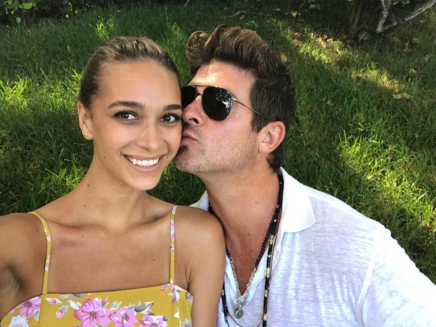 April Love Geary und Robin Thicke haben ihr erstes gemeinsames Kind zur Welt gebracht.