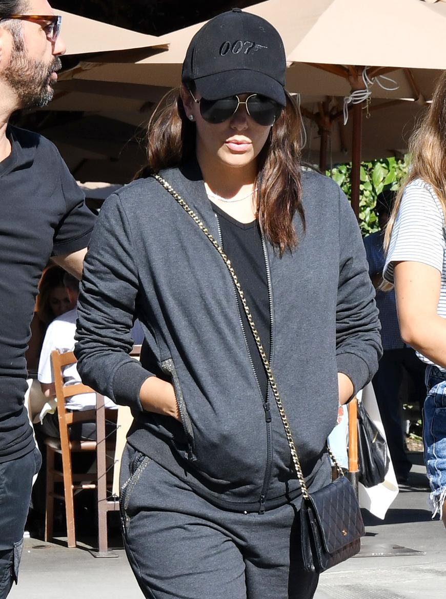Übelkeit und schlaflose Nächte - Eva Longoria macht die Schwangerschaft zu schaffen.