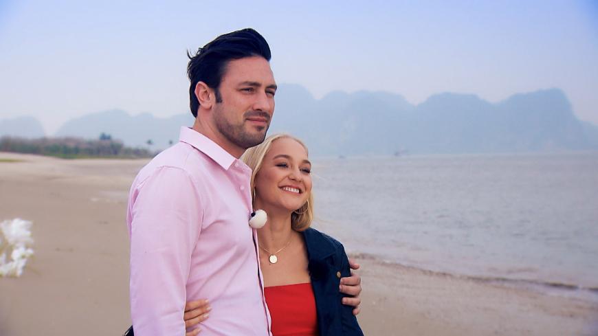 Beim Dreamdate kommen sich Svenja von Wrese und Daniel Völz näher.