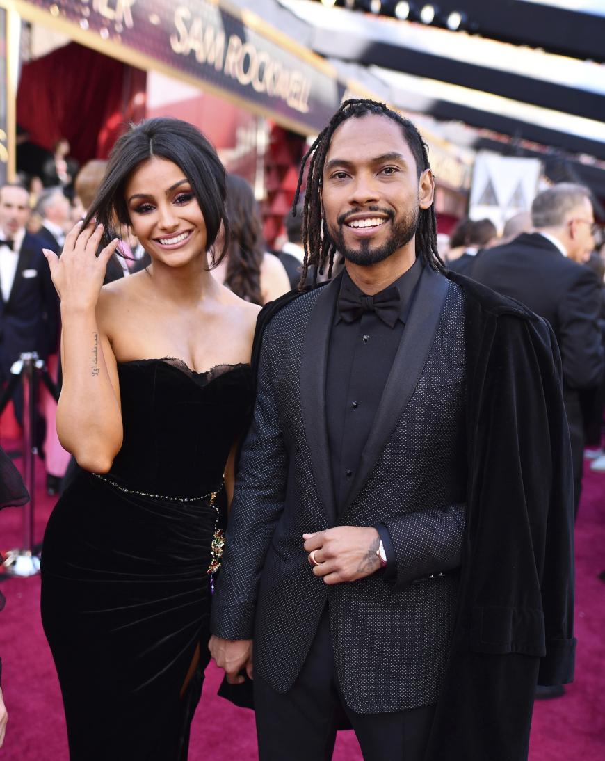 Ein echtes Traumpaar! Nazanin Mandi und Sänger Miguel glänzten als verliebtes Couple in Los Angeles.
