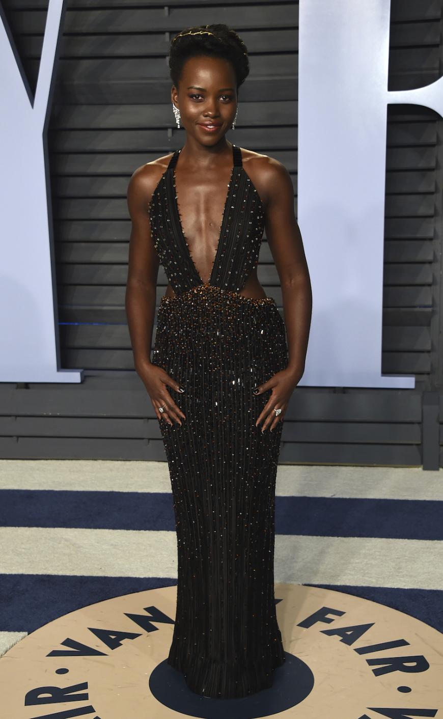 Lupita Nyongos Kleid versetzte uns in richtige Freudensprünge, ein super-individuelles Dress.