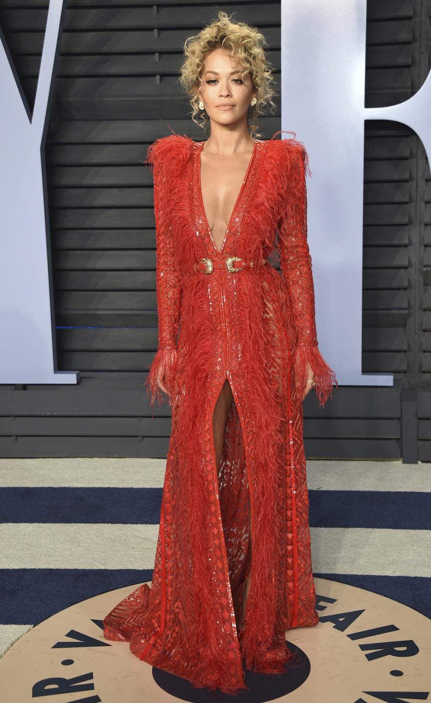 Rita Ora sah an diesem Abend ganz besonders edel auf dem roten Teppich der