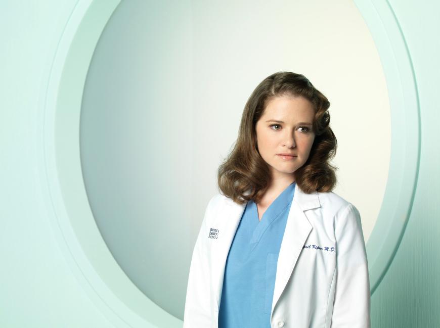 Sarah Drew spielte 9 Jahre lang die gläubige Christin April.