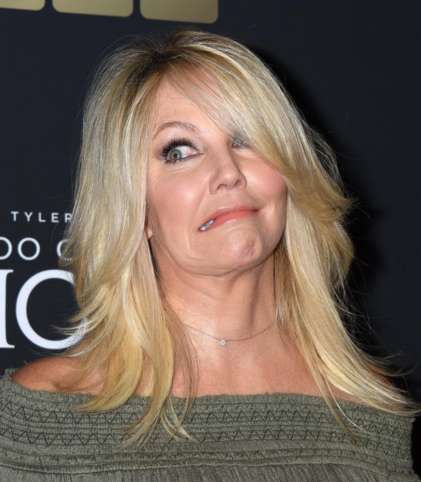 Heather Locklear hat ihrem Freund während eines Wutausbruchs mehrfach ins Gesicht gebissen.