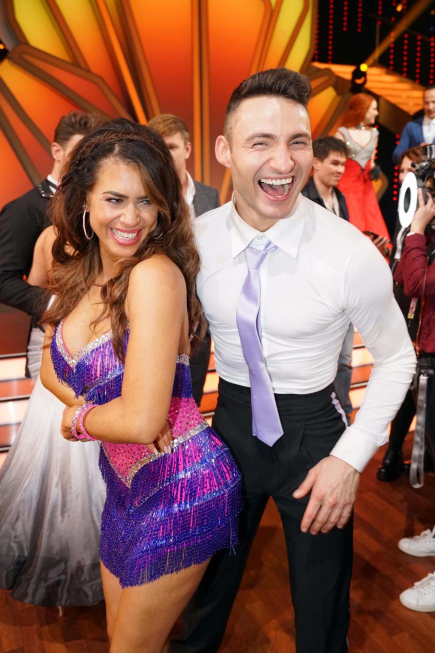 Jessica Paszka und Profitänzer Robert Beitsch werden bei "Let's Dance" 2018 gemeinsam um den Titel tanzen. Die Freude war auf beiden Seiten riesengroß.