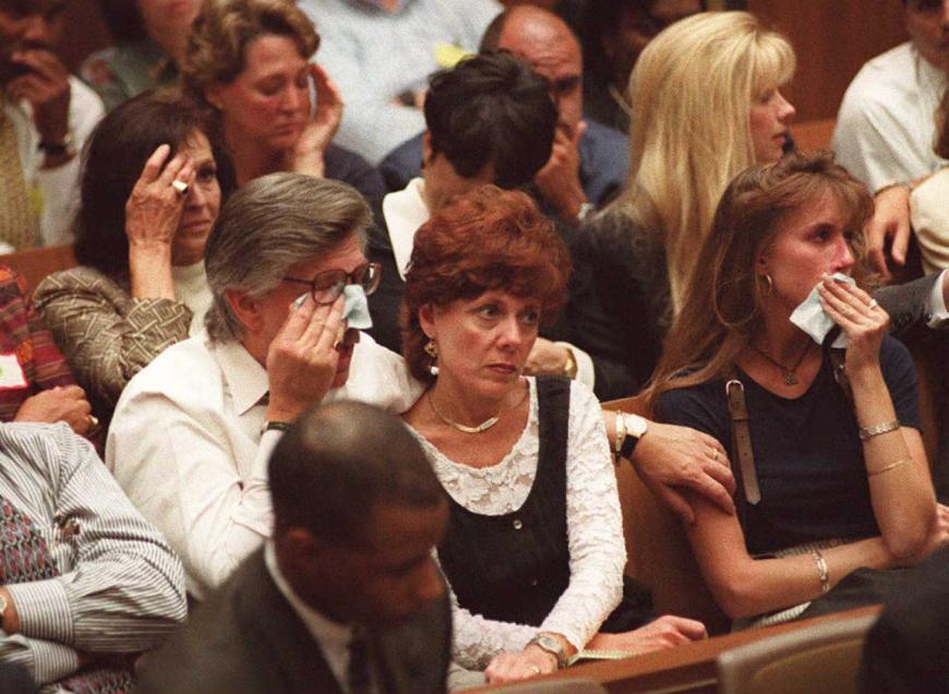 Die Angehörigen von Nicole Brown sind beim Prozess fassungslos. Sie wussten, wie viel Angst die Blondine vor ihrem Ex-Mann hatte.