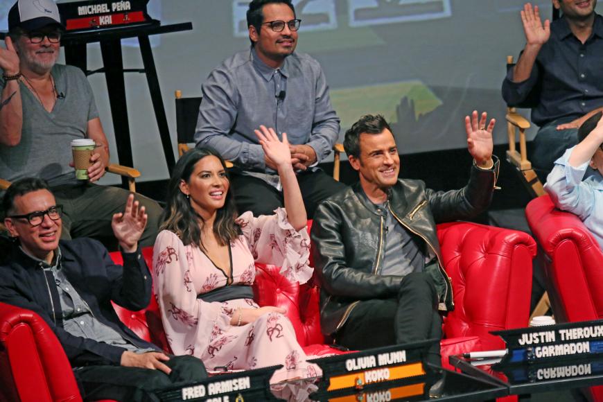 Justin Theroux und Olivia Munn