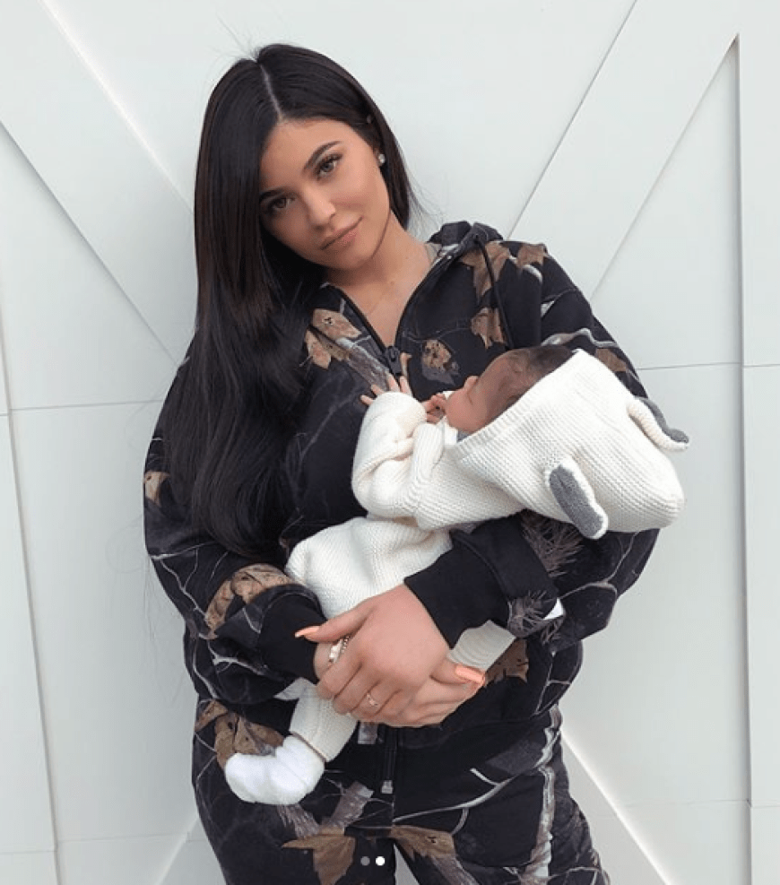 Kylie Jenner brachte Anfang Februar 2018 Tochter Stormi auf die Welt