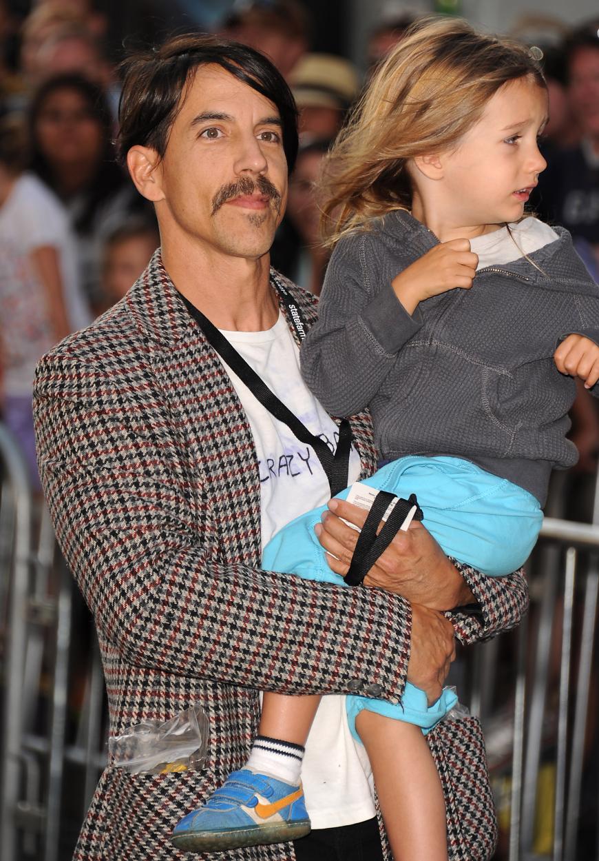 Anthony Kiedis mit Sohn Everly.