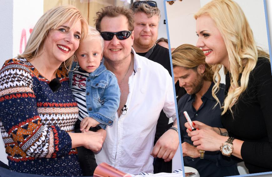 Ehe-Krise? Fünffach-Mama Daniela Büchner (l.) machen die Eskapaden ihres umtriebigen Gatten offenbar sehr zu schaffen. Jenny Matthias (r.), die Ex von Jens Büchner, heizt die Spekulationen ordentlich an: "Wahrscheinlich hat Jens Sehnsucht nach mir."