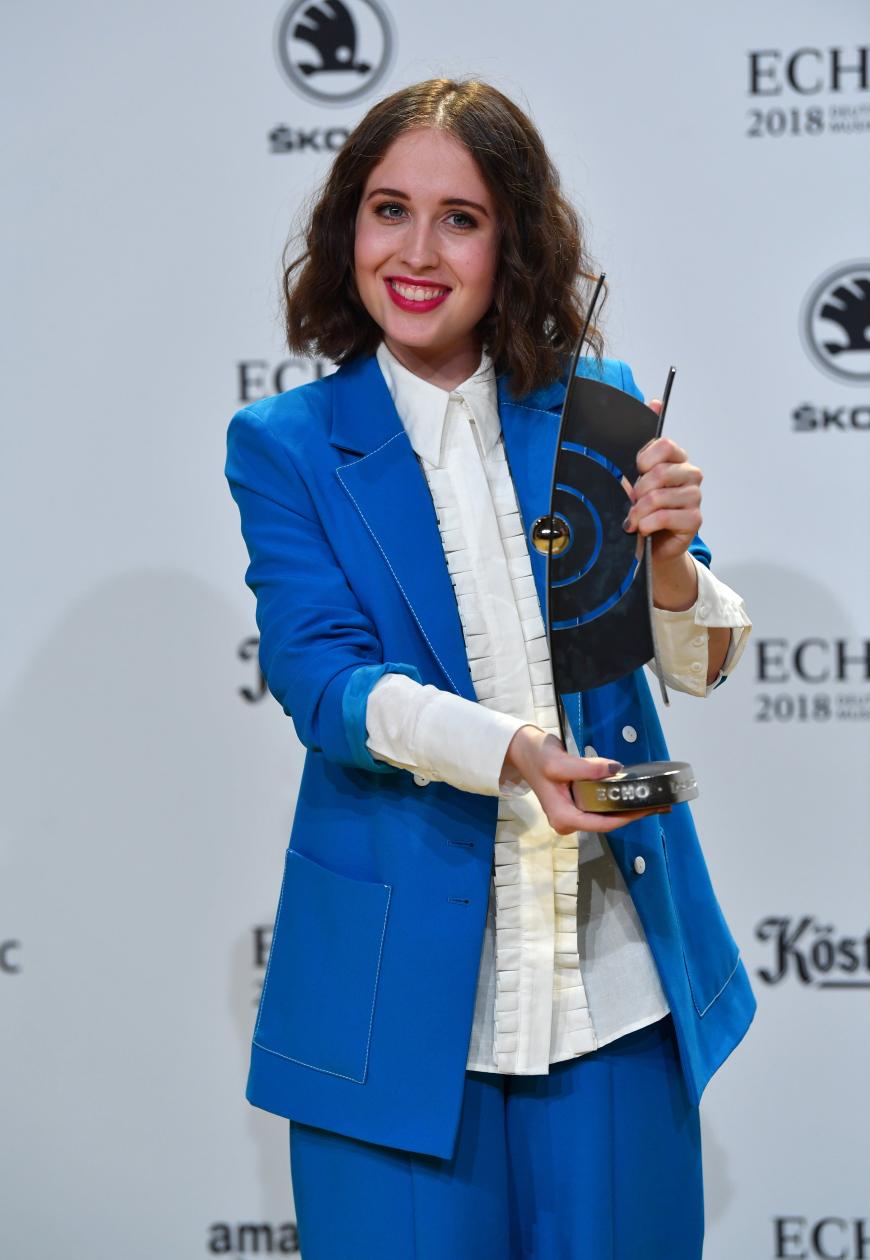 Auch sie gehörte zu den Abräumern des Abends: Sängerin Alice Merton.