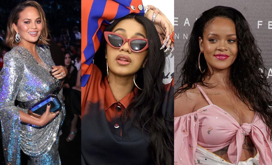 Cardi B. schlägt den beiden Superstars Rihanna & Chrissy Teigen einen Dreier vor.