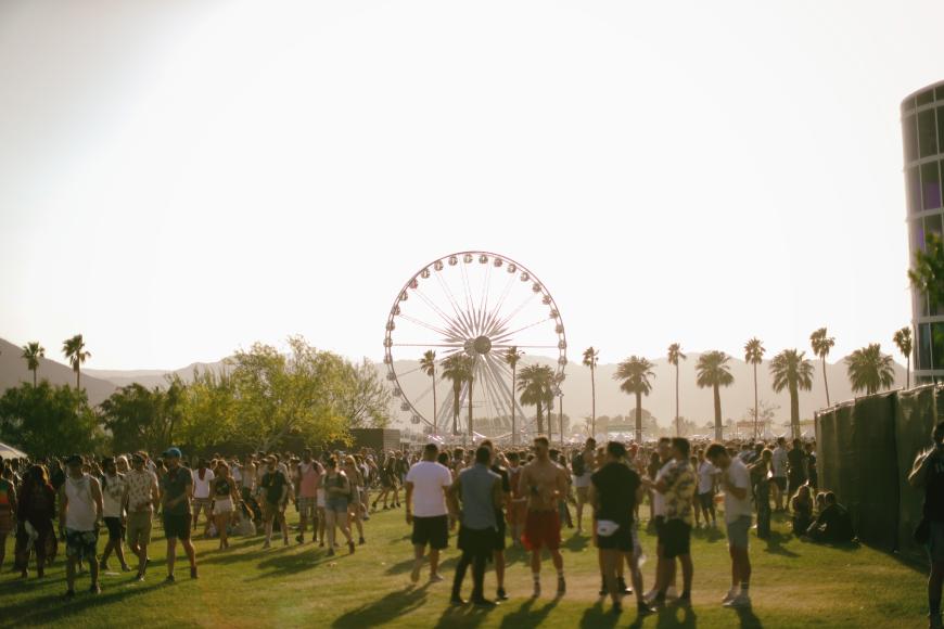 Noch bis zum 22. April feiern Besucher aus der ganzen Welt auf dem Coachella-Festival. Die Musik ist bei dem Event aber eher zweitrangig.
