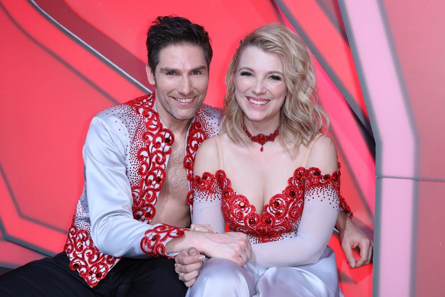 Sie hat allen Grund zum Lachen: Iris Mareike Steen hat bei "Let´s Dance" schon 10 Kilo verloren!