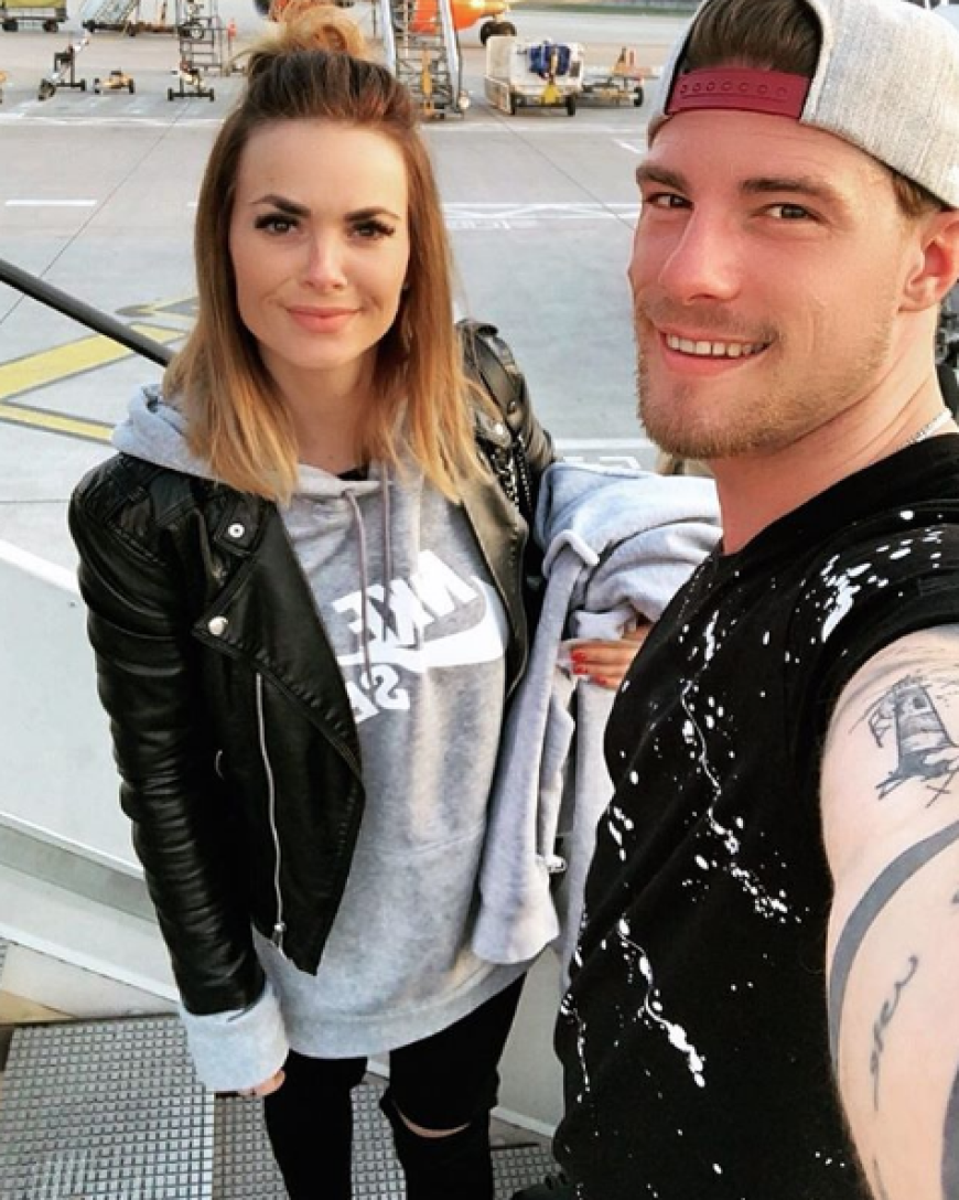 Denise Temlitz und Pascal Kappés planen schon jetzt die bevorstehende Geburt ihres ersten Kindes im Oktober.