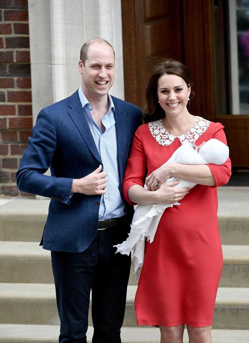 Im Netzt häufen sich die Glückwünsche und lustigen Reaktionen zum dritten Kind von Prinz William und Herzogin Kate.