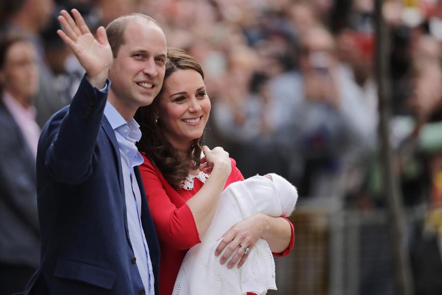 Prinz William und Herzogin Kate sind erneut Eltern eines kerngesunden Jungen geworden. 