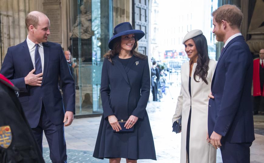 William und Kate wurden am Montag zum dritten Mal Eltern - aber von Meghan und Harry fehlte jede Spur!