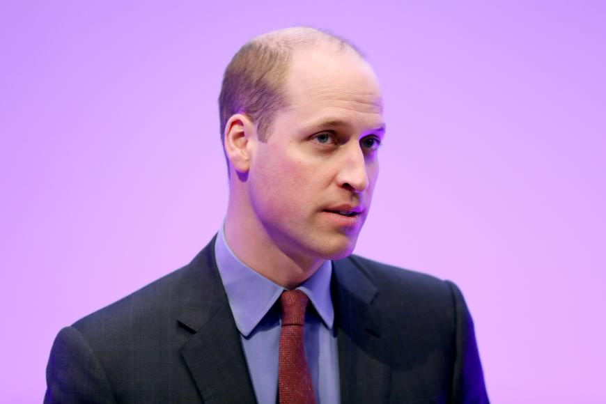 Wenn Kind und Kegel zu viel werden: So müde ist Prinz William bei einem Gottesdienst.