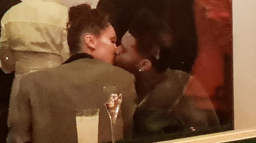 Auf einer Party in Cannes küssten sich Bella Hadid und The Weeknd leidenschaftlich.