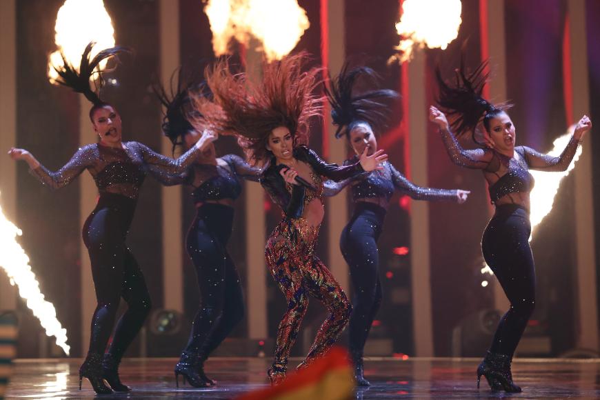 Auch Eleni Foureira aus Zypern soll laut Experten auf den forderen Plätzen landen