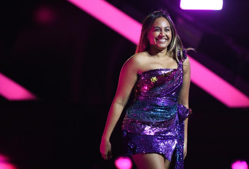 Heiße Favoritin ist Jessica Mauboy aus Australien
