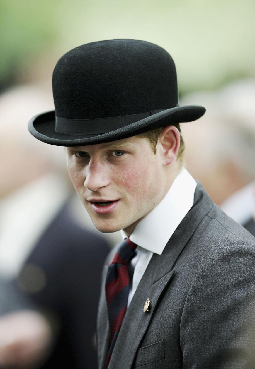 Prinz Harry bei der Kavallerie alte Kameraden Vereinigung Paradeim im Londoner Hyde Park.