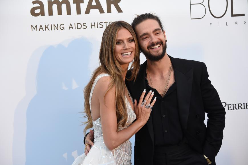 Auf dem neusten Liebesschnappschuss strahlen Heidi Klum und Tom Kaulitz um die Wette. 