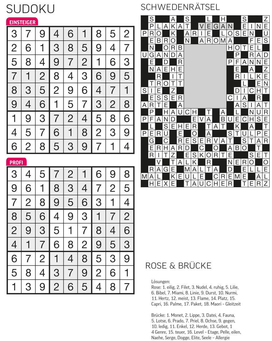 Sudoku- und Rätselauflösung ab Magazin 01/2015 - Bild 11