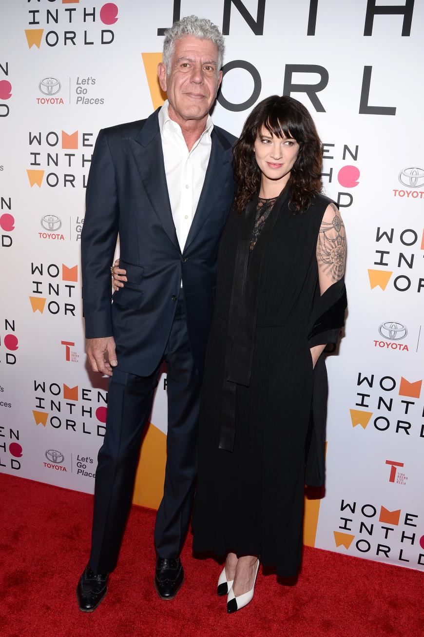 Anthony Bourdain und Asia Argento waren seit 2016 zusammen.